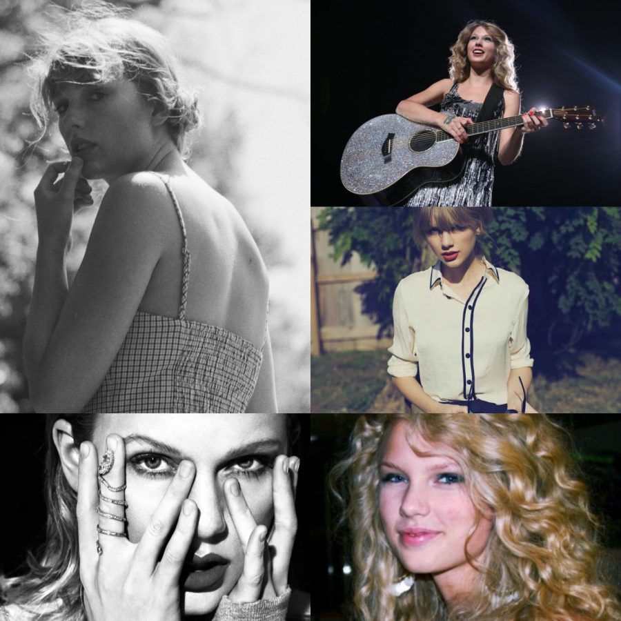 Taylor+Swift+has+changed+her+style+and+look+as+her+music+has+morphed+from+country+to+pop+to+indie.+