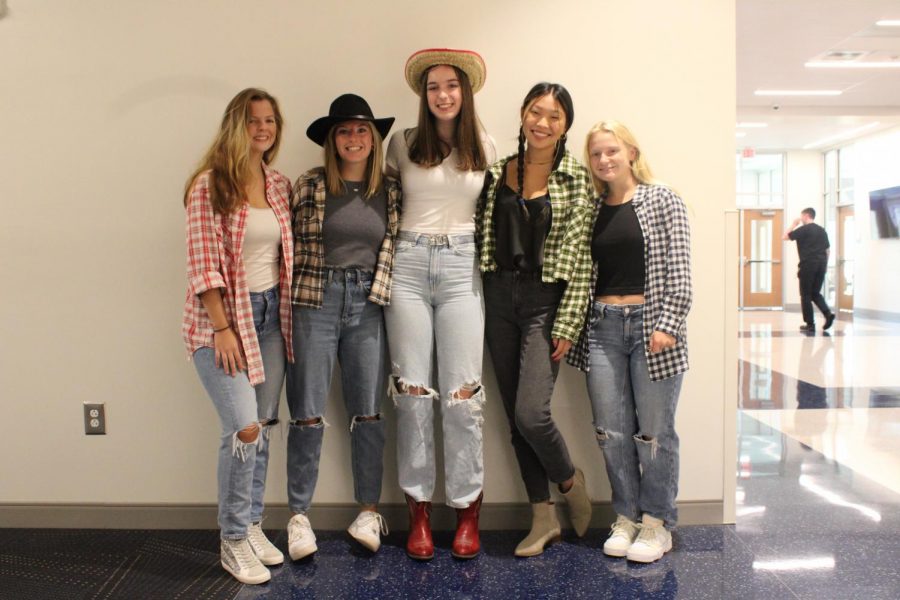 Country/Western Day brings out the love of flannel among students. 