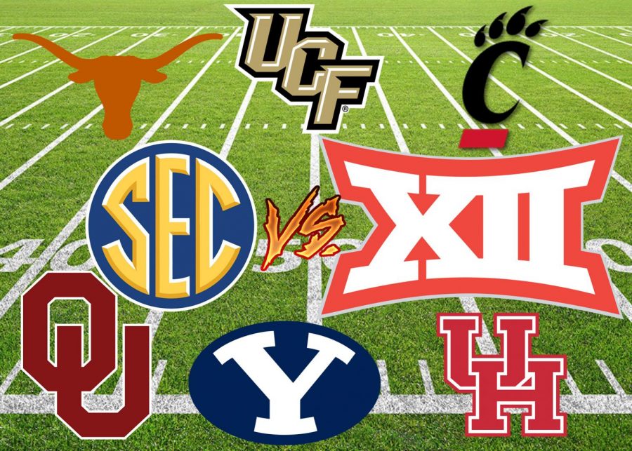 College+teams+remain+in+limbo+as+conferences+get+realigned%2C+creating+shake-ups+in+the+college+football+world.