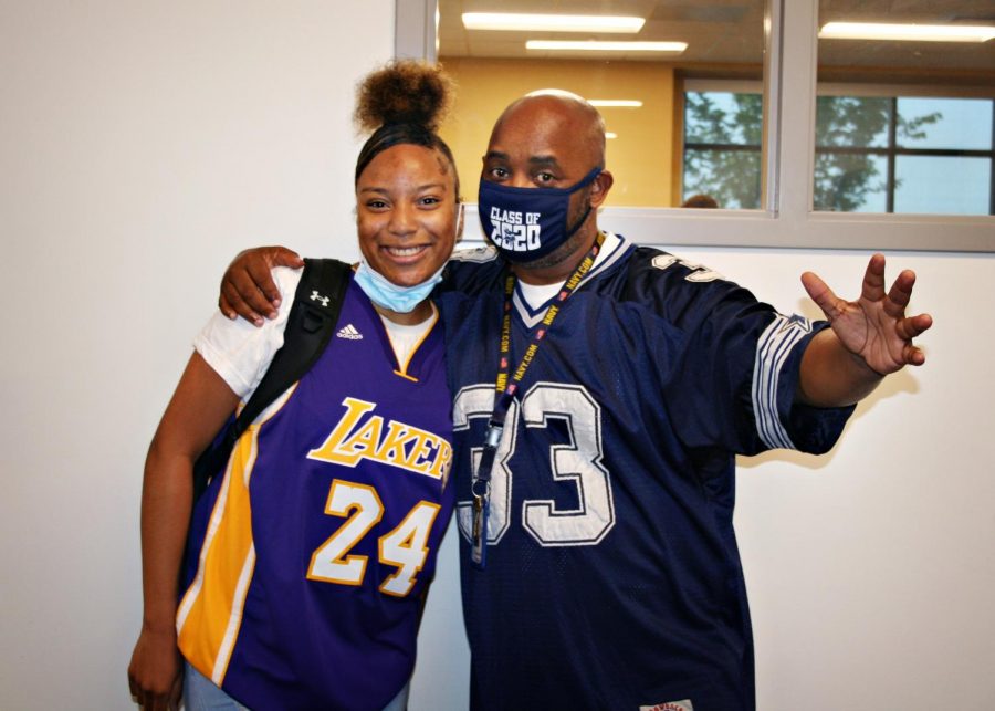 Vikings dress up for Jersey Day during Homecoming week.