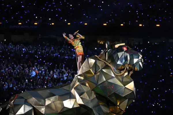 One of the most well-liked Super Bowl Halftime performances was that of Katy Perry in Super Bowl XLIX.