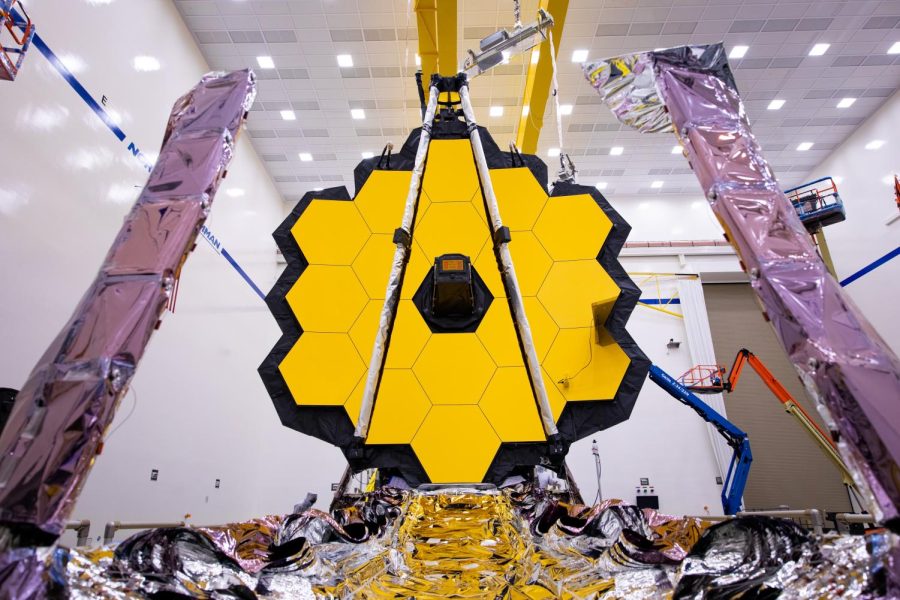 James Webb Space Telescope fully built in December 2021.