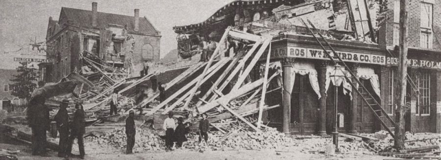 South Carolinas most severe earthquake took place in 1886 in Charleston, SC.