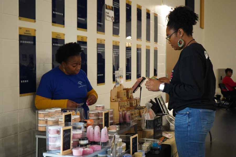 During Black History Month, local small businesses and food vendors were celebrated during Viking Hour.
