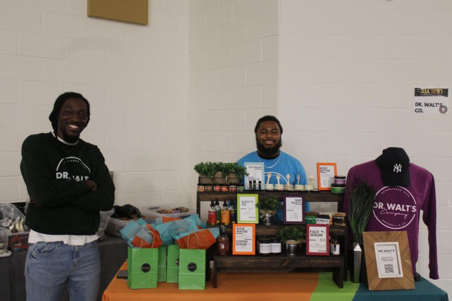 During Black History Month, local small businesses and food vendors were celebrated during Viking Hour.