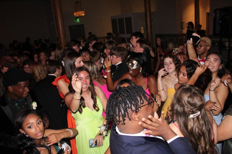 Students were able to enjoy the night and have fun dancing together at the 2023 “Masquerade Ball.”  The theme was very popular with students and many were seen wearing costume masks throughout the evening.