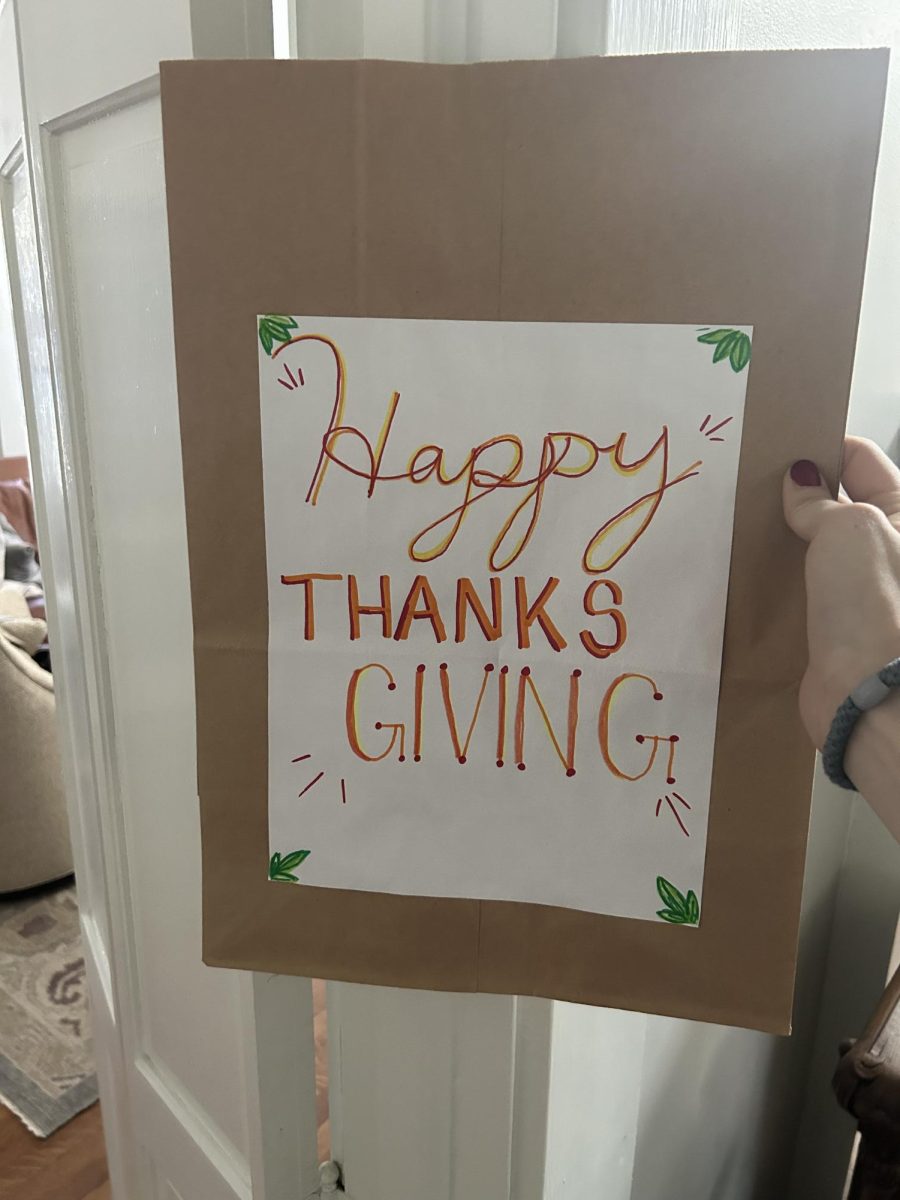 Thanksgiving bags are one of the numerous ways that Spartan High students are helping this Thanksgiving.