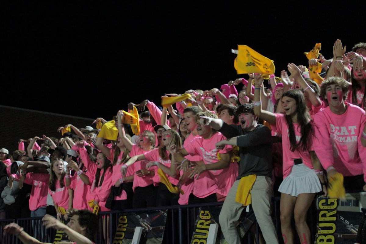 Vikings+show+their+spirit+in+the+student+section+at+the+Pink+Out%21+game+against+Dorman.
