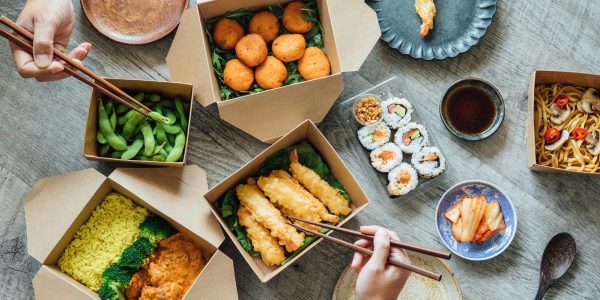 Take-out makes it more convenient to eat food that you love at home.