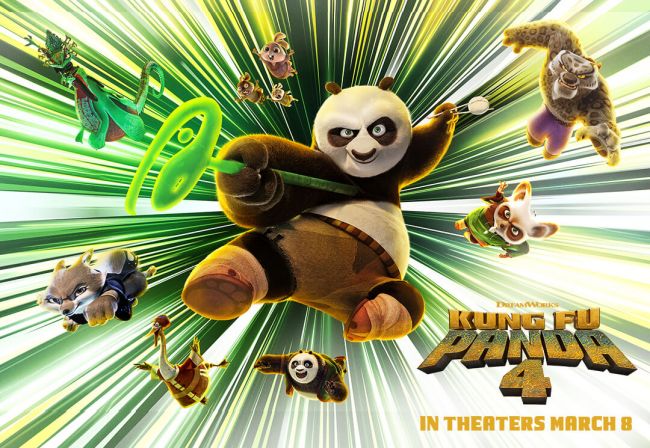 Kung Fu Panda 4 is coming to theaters in March of 2024. 