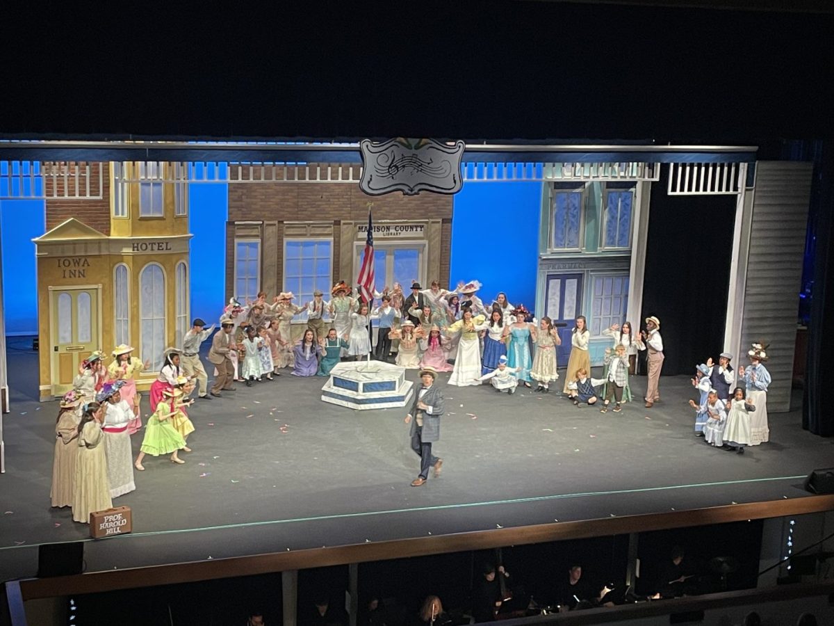 The Music Man featured a beautiful set of River City.