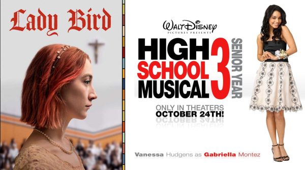 For this issue of Movie Madness Ariella and George will review Lady Bird and High School Musical 3: Senior Year.
