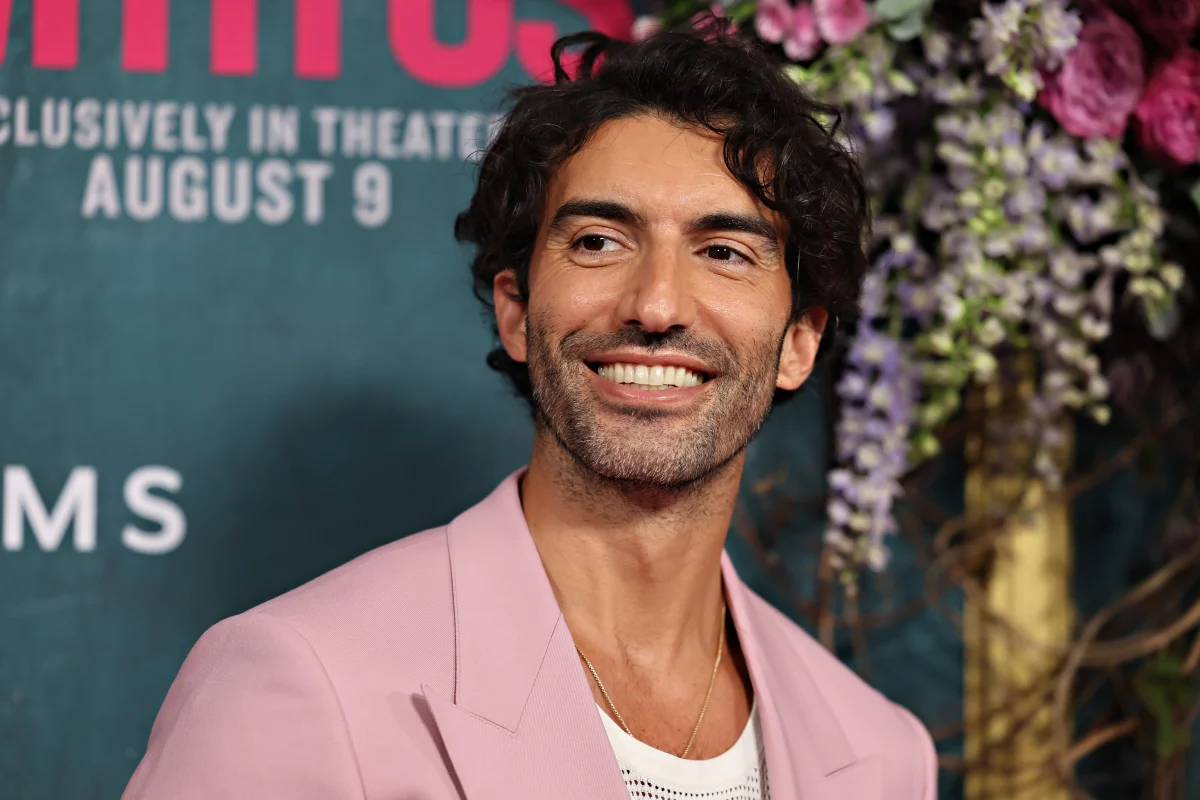 Justin Baldoni at the premiere of "It Ends with Us." 