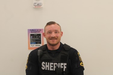 Officer Running is the newest addition to the police force at Spartanburg High School.