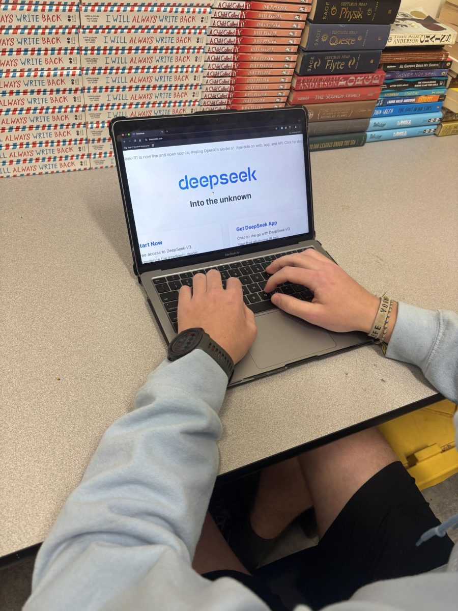 Student uses DeepSeek to form a study plan for class.