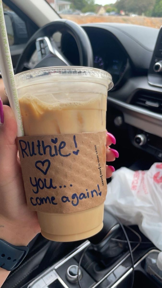 Ruthie Kimsey (12) loves her daily dose of caffeine from Little River Coffee Bar.