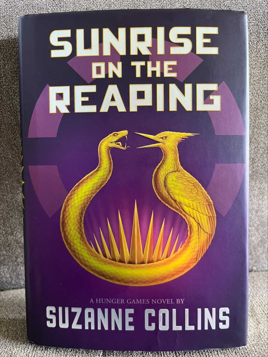 "Sunrise on the Reaping" by Suzanne Collins features the heart-wrenching story of Haymitch Abernathy.