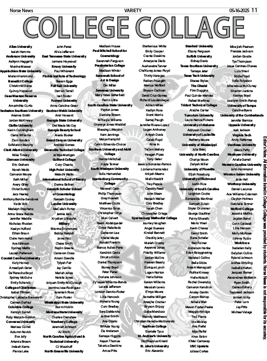 2024- 2025 College Collage