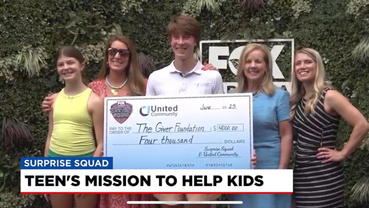 In June, 2025 the United Community Bank presented a check to The Giver Foundation. The presentation was featured on FOX Carolina news as part of their "Surprise Squad" segment. 