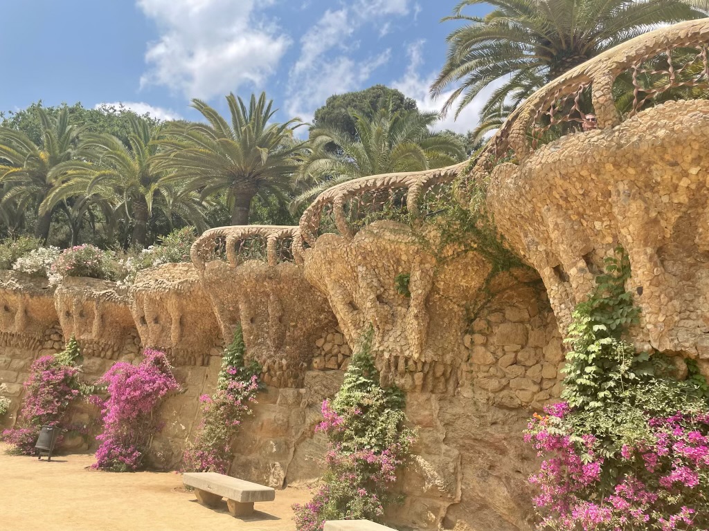 Spartanburg High School students recently visited Park Güell in Barcelona, Spain. 