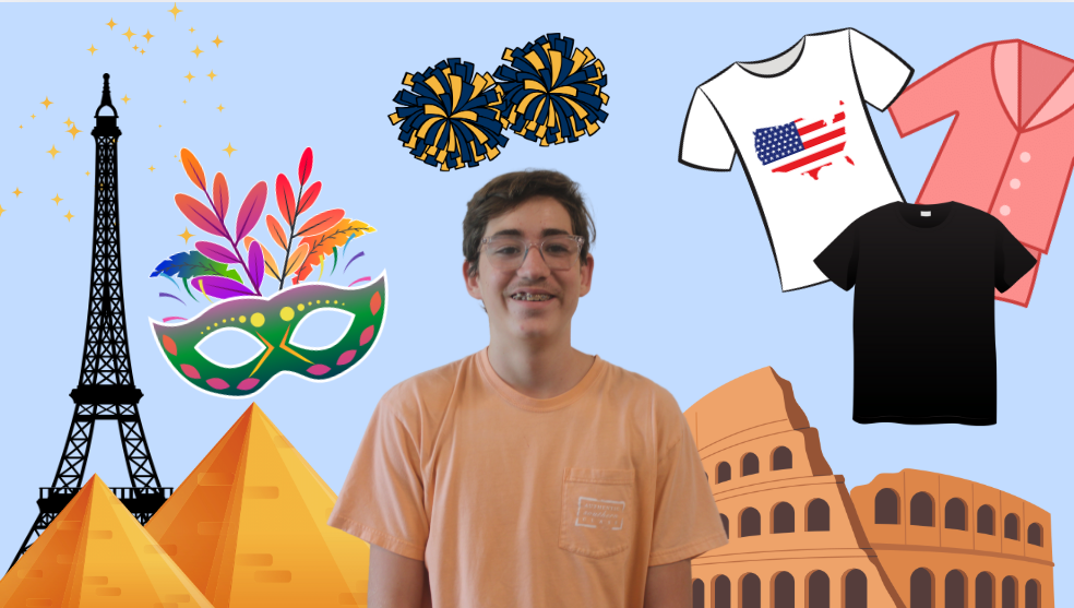 CJ Billings (10) "Dress up as your favorite movie or TV-show character, because everyone loves watching TV."