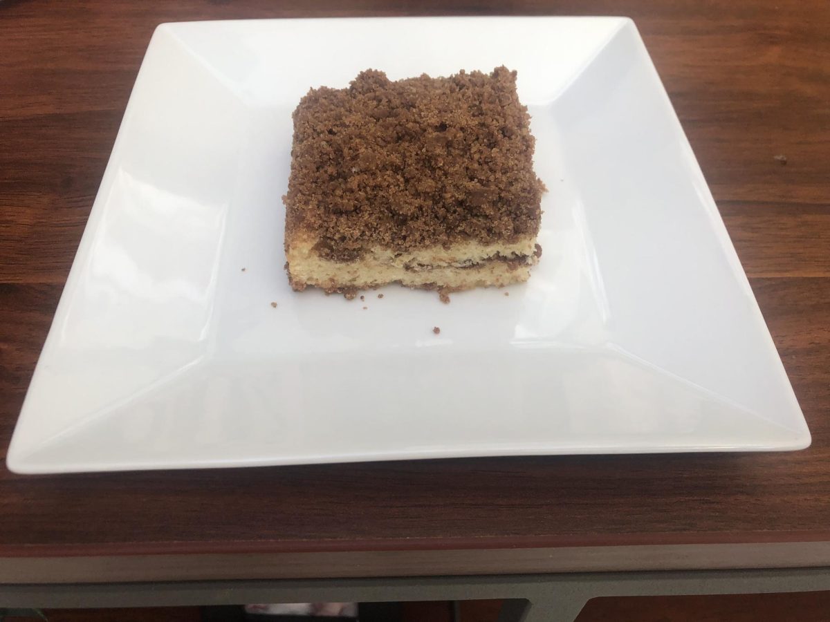 A scrumptious coffee cake inspired by the TV show "Gilmore Girls."