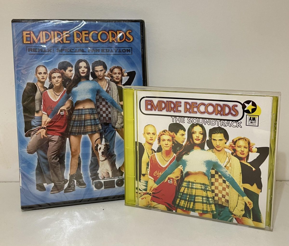 The "Empire Records" DVD copy as well as its CD soundtrack