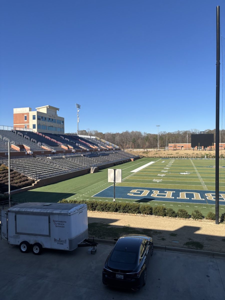Viking Stadium prepares for the 2025 Shrine Bowl that is just days away.