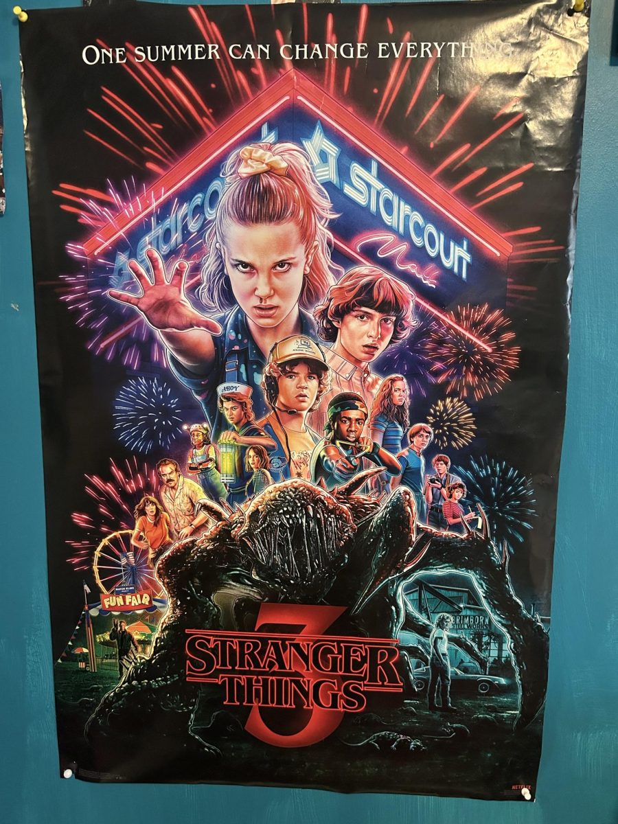 Many "Stranger Things 3" posters have been made and are bought by fans.