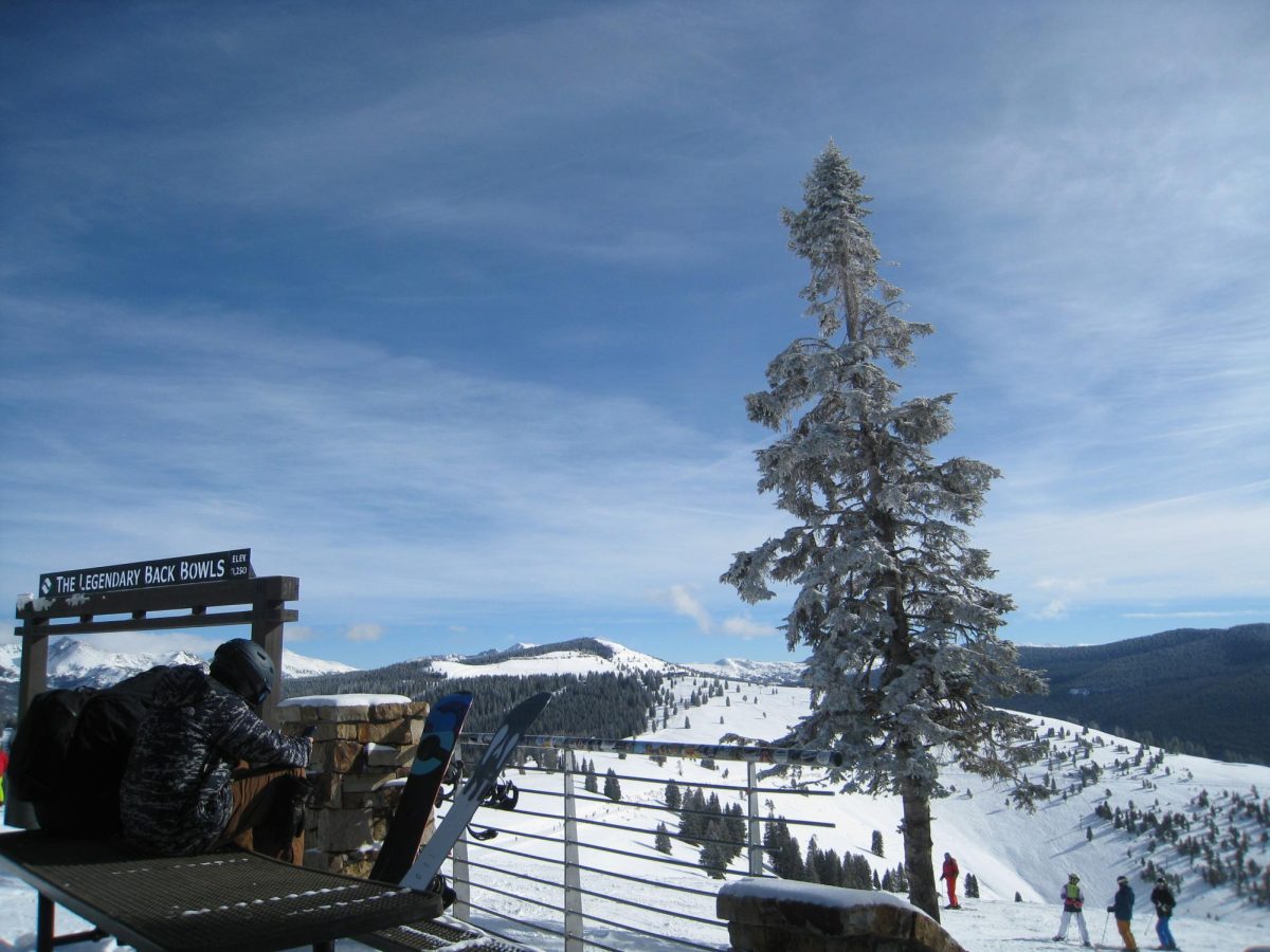 Mountains out West typically are snow-covered paradises with large masses of terrain.